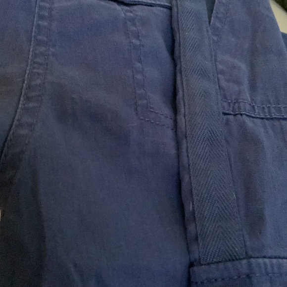 Chico’s Petite Crop Cargo Linen/Cotton Pants - Picture 12 of 12